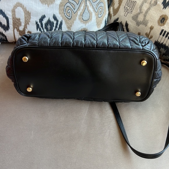 LIMITED ADDITION Coach quilted black sachel leather - Picture 8 of 8